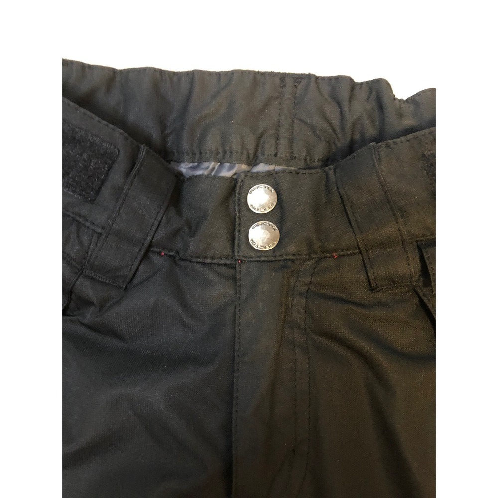 Arctix - Snow Ski Pants Youth - Small -Black - Nylon Polyester Insulated FLAW - Picture 4 of 8